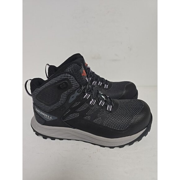 Merrell Women's Antora 3 Carbon-Fiber-Toe CSA Work Boots J006128 Black Size 8M - Picture 2 of 8